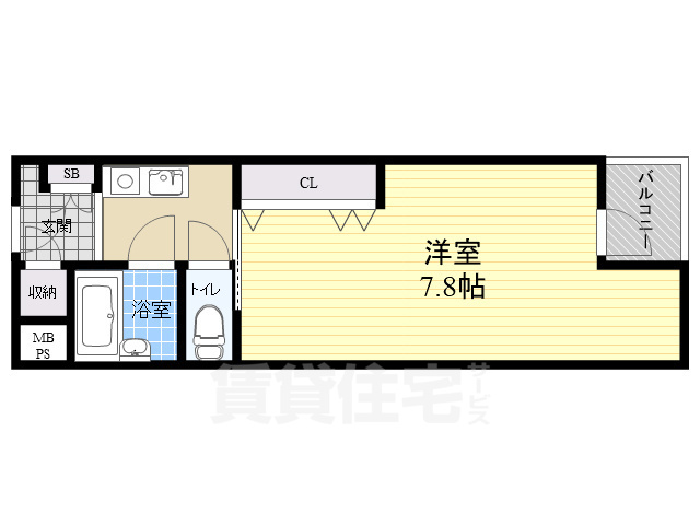 ラヴィータ箕面の間取り