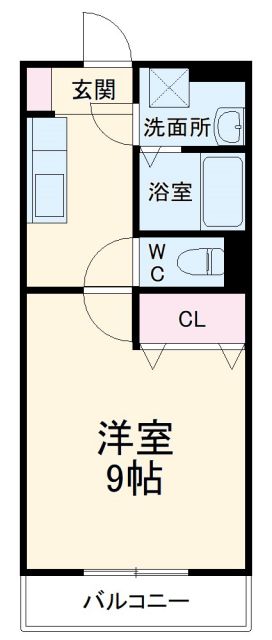 【袋井市徳光のマンションの間取り】