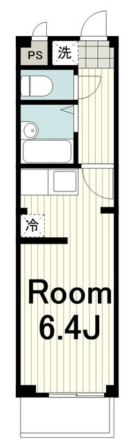 横浜市都筑区仲町台のマンションの間取り