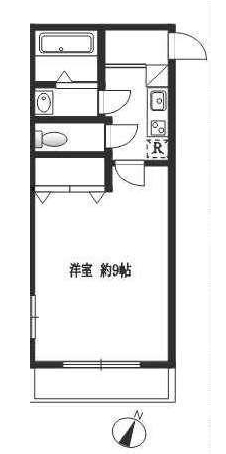 神戸・山手アパートメントの間取り