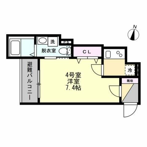 ベイルーム海老名の間取り