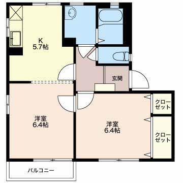 アーバングレイス　Ｄ棟の間取り