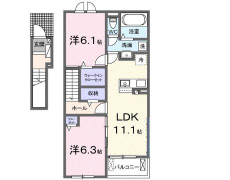 ロータスIの間取り