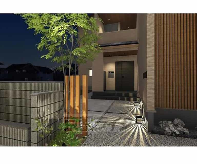 エントランス　完成予想図