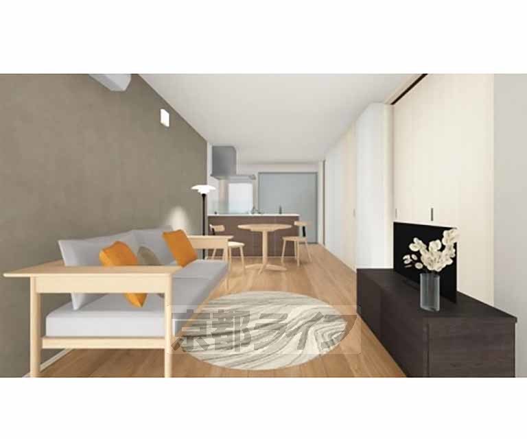 居室・リビング　家具家電はＣＧ加工です