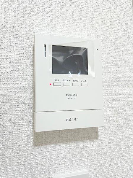 セキュリティ　室内インターホン　(モニター付)