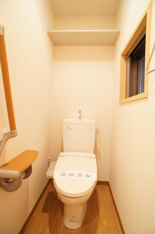トイレ　ゆったり利用できます。