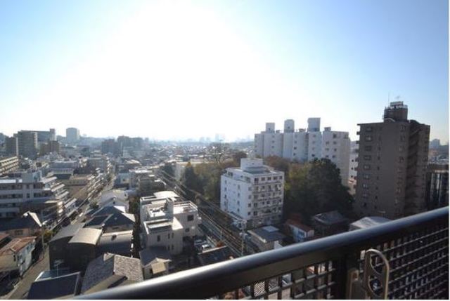 眺望　上階から