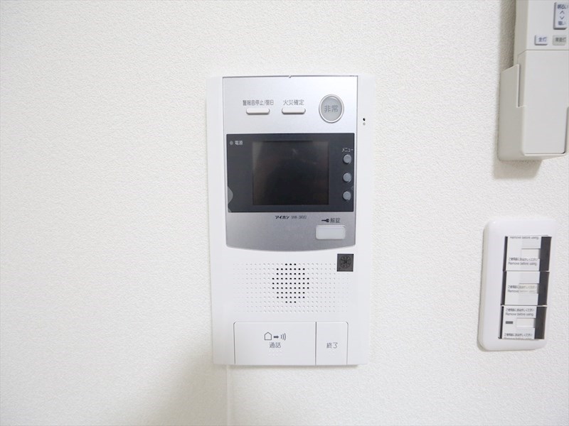 セキュリティ　ＴＶモニター付インターホン