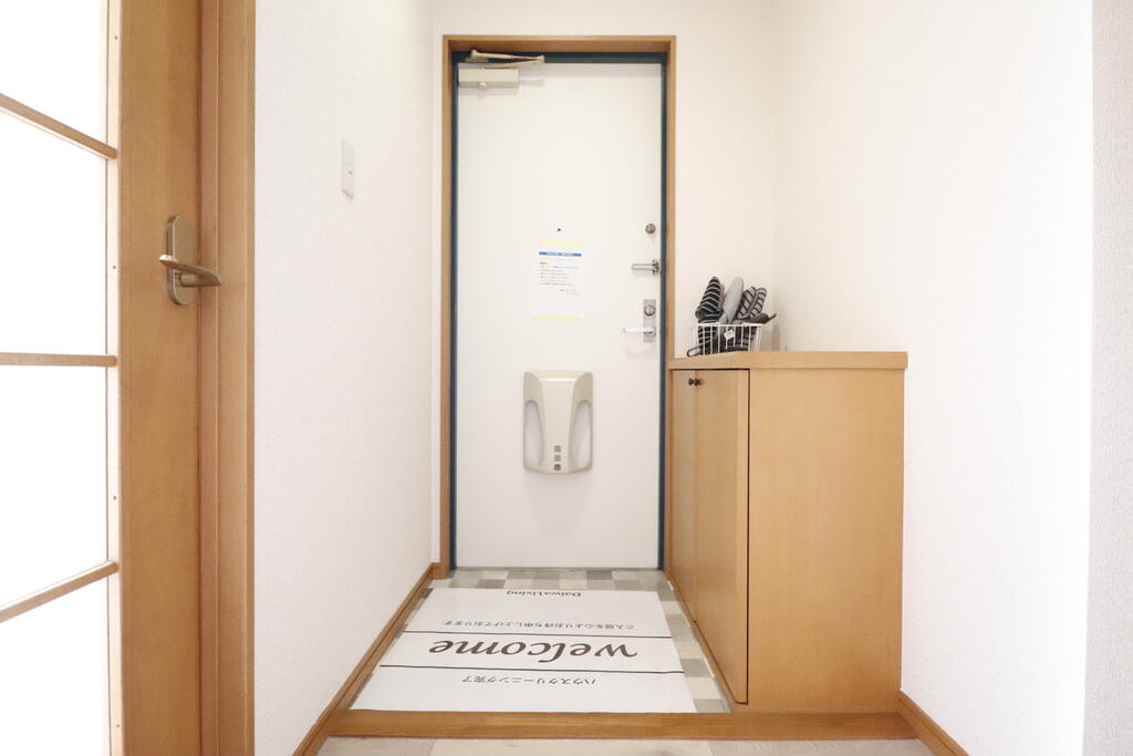 玄関　靴箱付き玄関です♪