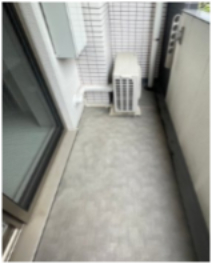 バルコニー　バルコニーがあります