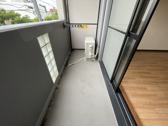 バルコニー　※別部屋の写真です