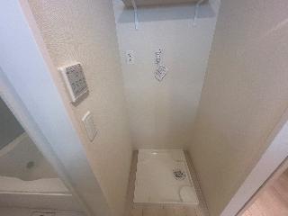 洗面設備　室内洗濯機置き場