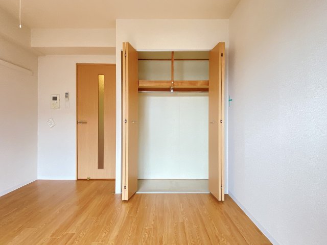 収納　たっぷりとした収納スペースです