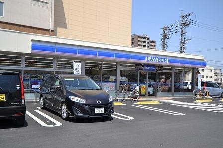 コンビニ　ローソン江南店（コンビニ）まで350m