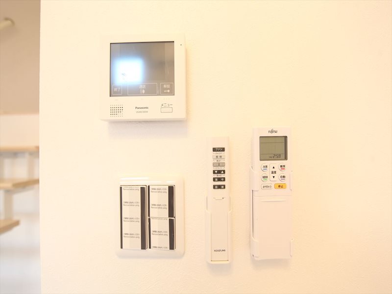セキュリティ　ＴＶモニター付インターホン完備