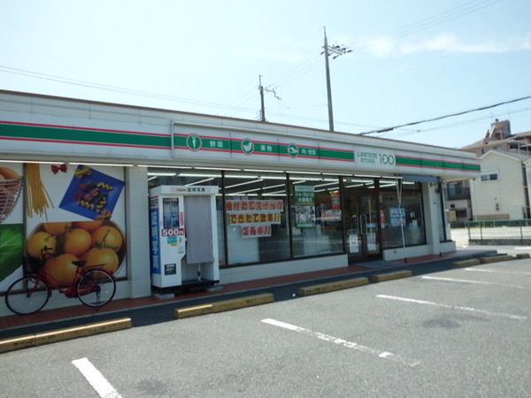 コンビニ　ローソンストア100泉大津二田町店（コンビニ）まで485m