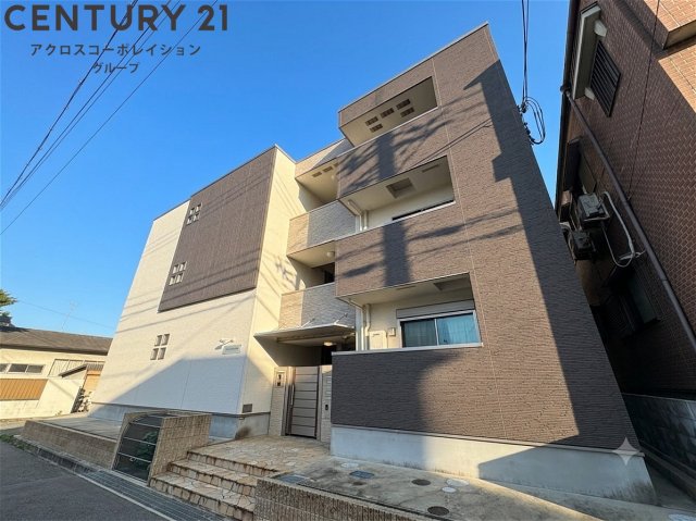 建物外観　オートロック、モニター付きインターホン完備☆