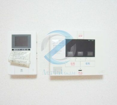 セキュリティ　モニター付きインターホン