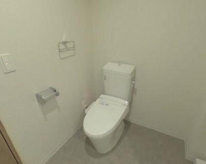 トイレ　ゆったりとした空間のトイレです