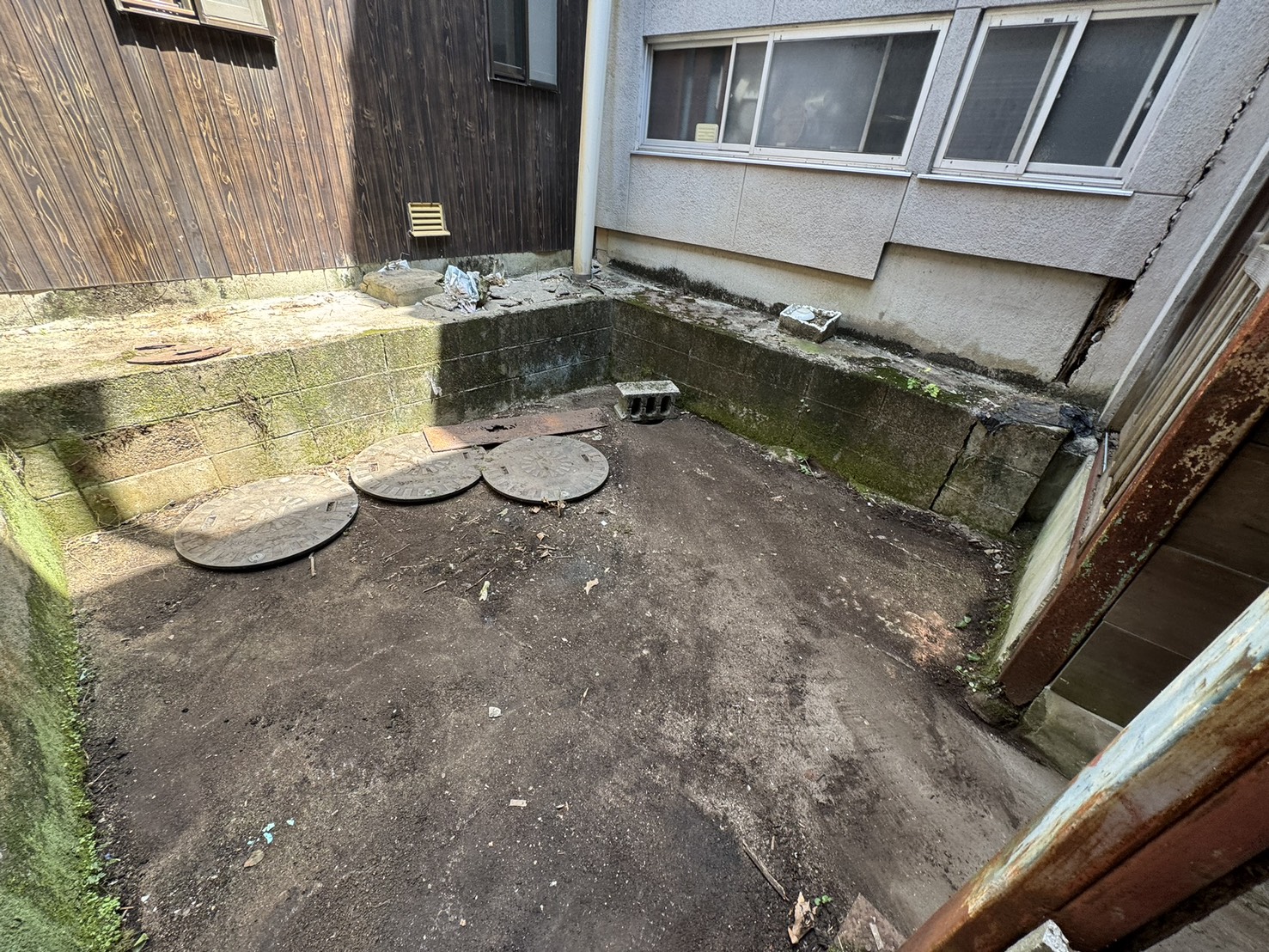 庭　ひと手間でテラス席可能です