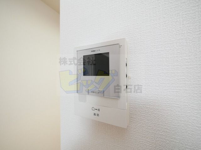 セキュリティ　モニター付きインターホン完備しています♪