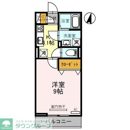 クレール西大宮の間取り写真