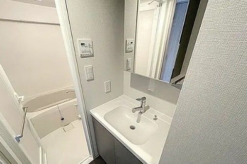 洗面設備　写真は同タイプ住居です。