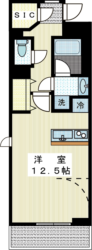 -ヨシザワ18マンション-の間取り写真
