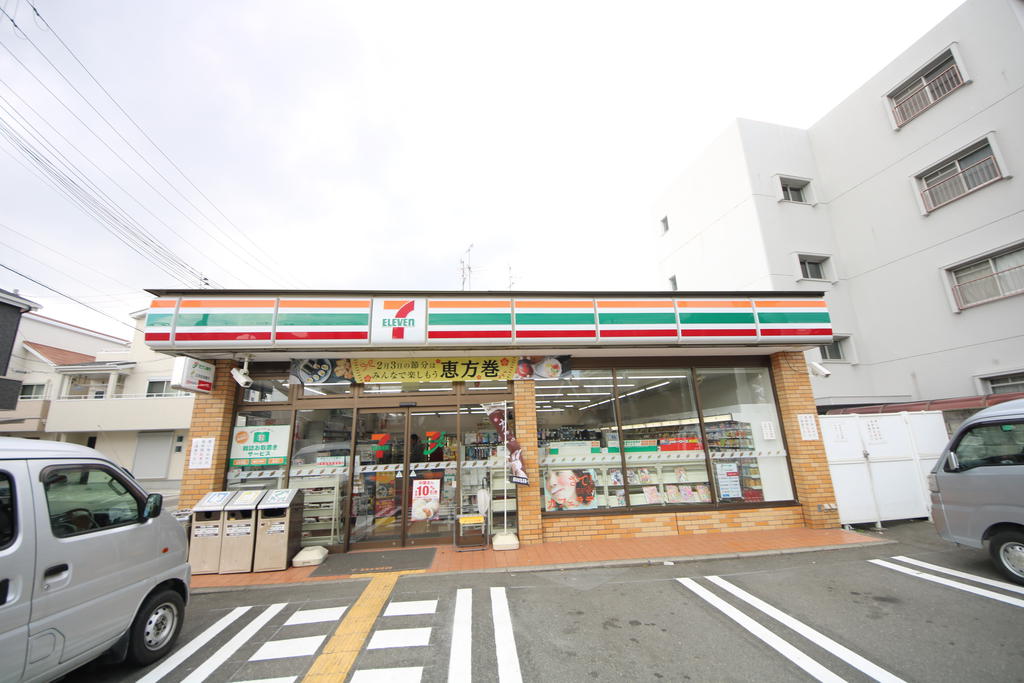 コンビニ　セブンイレブン尼崎若王寺店（コンビニ）まで574m
