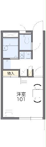 レオパレスＴＡＫＡＨＡＳＨＩ　Ｈｏｍｅｓの間取り