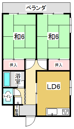 吉野ビルの間取り