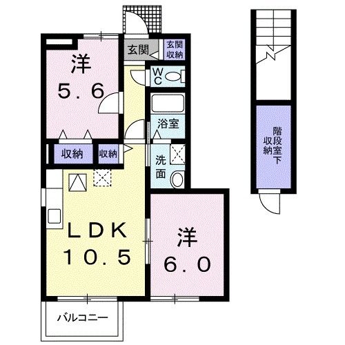 ラ・カスカータの間取り