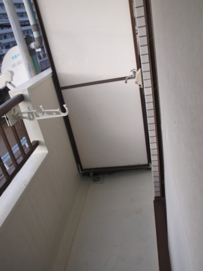 バルコニー　※別部屋の写真です
