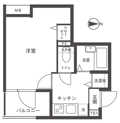 ドルチェ本所吾妻橋の間取り