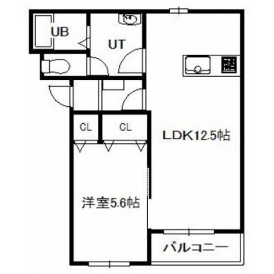 【プロージェ亀田港の間取り】