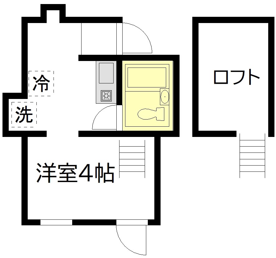 ヒューゲルハイム三軒茶屋の間取り