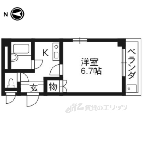 【サンメゾンの間取り】