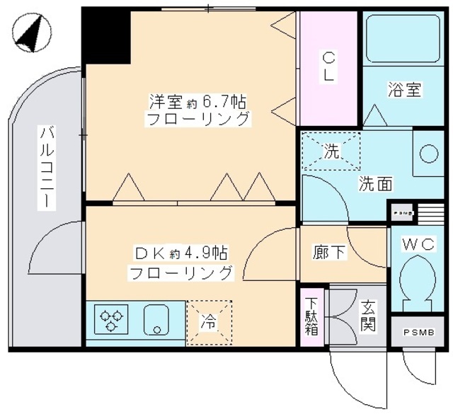 【Ｋ．Ｓ柿生の間取り】