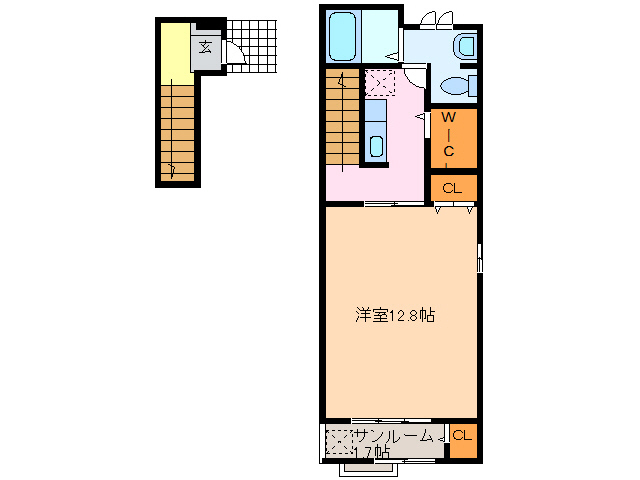 アビタシオン大根山の間取り