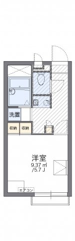 レオパレスドミールの間取り