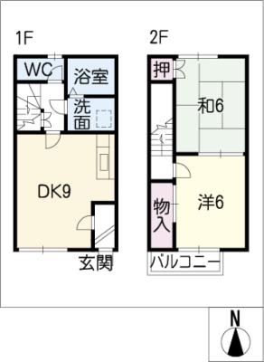 ＤＵＰＬＥＸ国王１７　Ａ棟の間取り