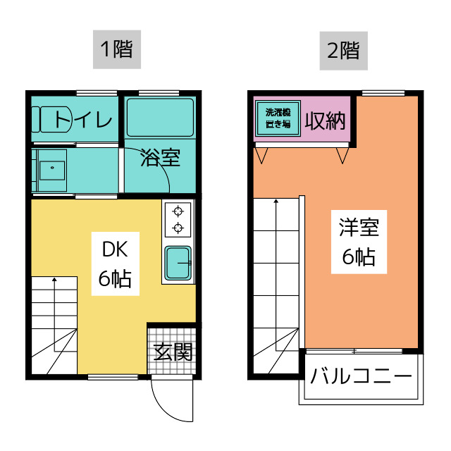 ボンヌール川名の間取り