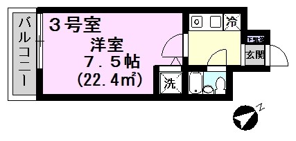 中央第１０北松戸ビルの間取り