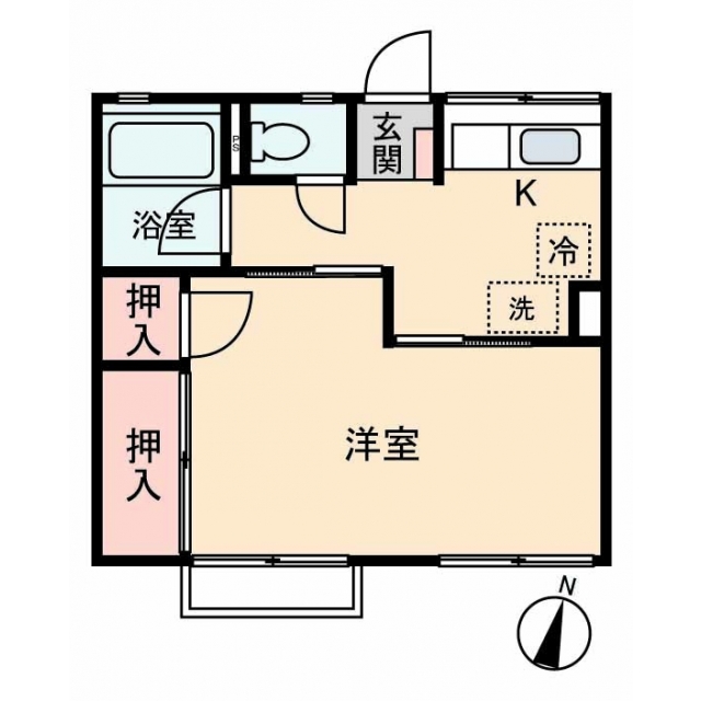 ベルデ表山の間取り