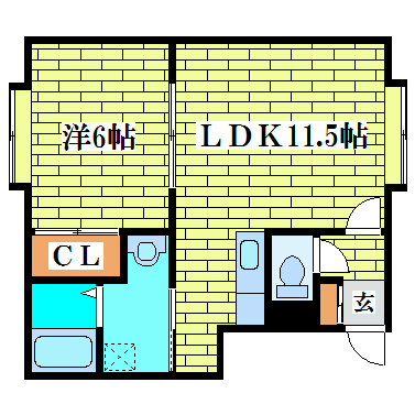 【椎の実壱番館の間取り】