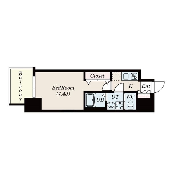 S-RESIDENCE名駅南の間取り