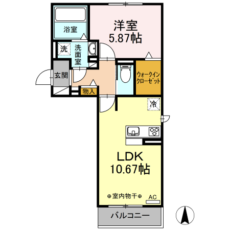 Estate（エスターテ）の間取り