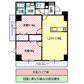 ラフィーネコートの間取り