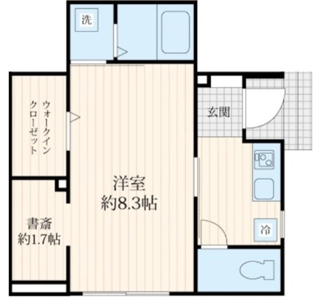 南初富6丁目マンションの間取り